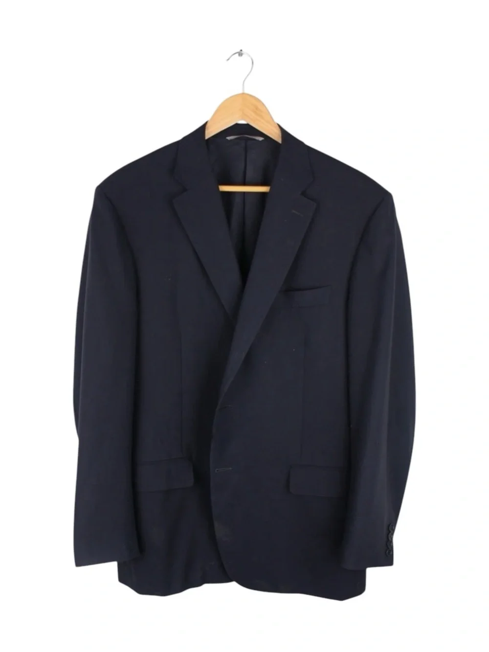 Canali‎ Black Wool Blazer Sport Coat Made in Italy Luxury Tailored Jacket 58